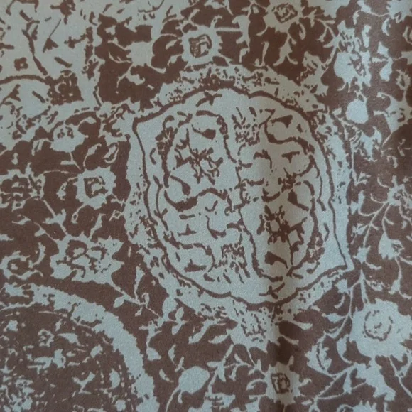 The Limited Teal Brown Blouse Large - Picture 3 of 9